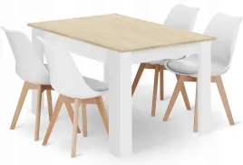 nowoczesnosc-bialy-zestaw-stol-prostokatny-120x80-dab-sonoma-4-krzesla