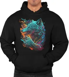 bluza-z-kapturem-zwierzeta-bad-wilk