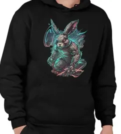 bluza-z-kapturem-zwierzeta-bad-rabit