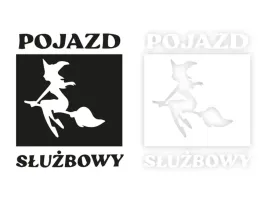 czarownica-pojazd-sluzbowy-naklejka-na-samochod-na-auto-kolor