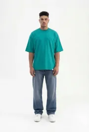 meski-t-shirt-oversize-basic-machinist-intensywna-zielen-l