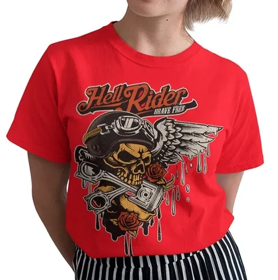 koszulka-damska-chopper-m8-hell-rider-stan-nowy