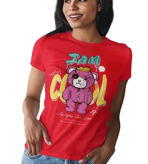 koszulka-damska-coll-misiek-stan-nowy