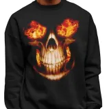 bluza-chopper-m8-fire-skull-stan-nowy
