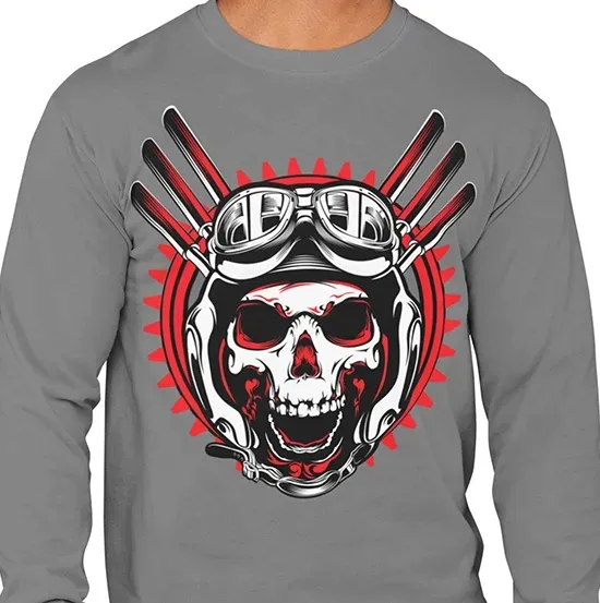 bluza-chopper-m8-gear-skull-stan-nowy