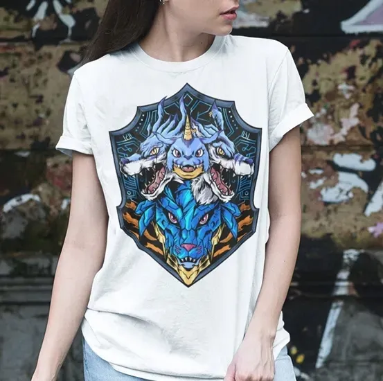 koszulka-damska-walki-blue-warrior