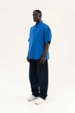 meska-koszula-oversize-basic-cotton-machinist-niebieski-sax-m-stan-nowy