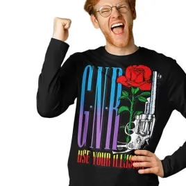 longsleeve-horror-rock-guns-n-roses-pistol
