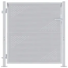 brama-ogrodowa-z-blokada-srebrny-85-x-97-cm-stal-nierdzewna
