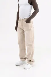 meskie-spodnie-jeans-baggy-z-efektem-sprania-machinist-bezowy-m