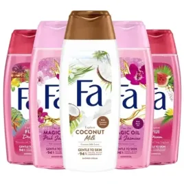 fa-zel-pod-prysznic-zestaw-kwiatowy-5x400ml
