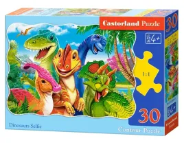 puzzle-30-dinosaurs-selfie-castor