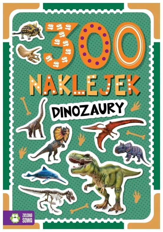 300-naklejek-dinozaury