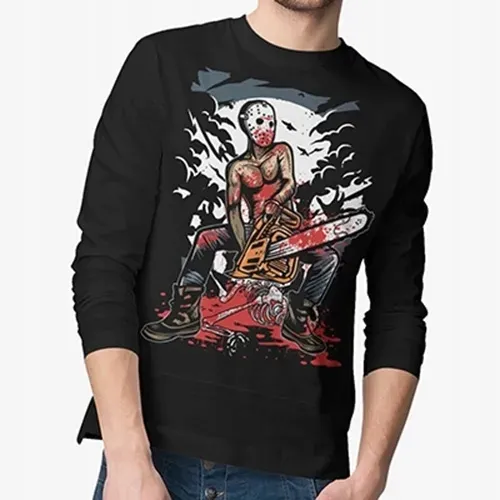 longsleeve-horror-rock-chainsaw-killer