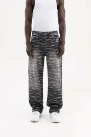 meskie-spodnie-jeans-baggy-z-wzorem-zakardowym-machinist-czarny-s