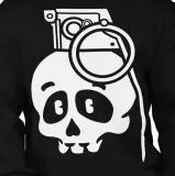 bluza-animowane-skull-grenade-stan-nowy