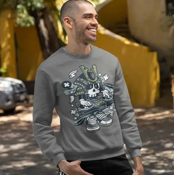 bluza-animowane-samurai-dj-kolor-wielokolorowy