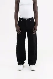meskie-spodnie-jeans-baggy-z-efektem-postarzania-machinist-czarny-s