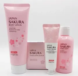 komplet-do-pielegnacji-ciala-sakura-balsam-peeling-zel-krem