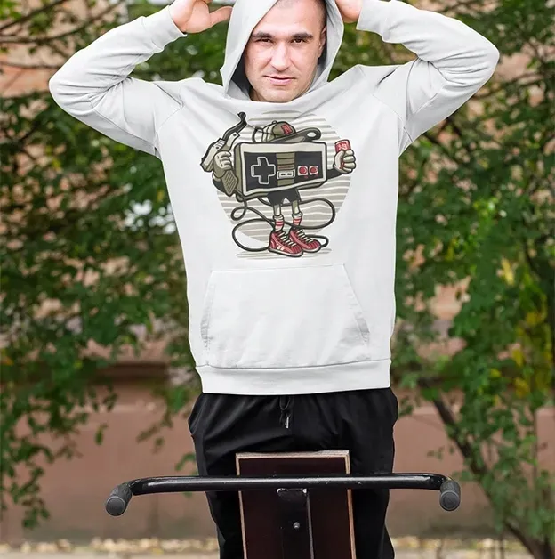 bluza-z-kapturem-animowane-lets-play-stan-nowy
