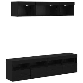 jednostki-tv-na-sciane-z-led-5-szt-czarny-dab-80-x-30-x-40-cm