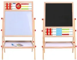 drewniana-tablica-magnetyczna-kredowa-liczydlo-4w1