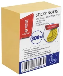 bloczek-samoprzylepny-40x50mm-300k-zolty-memobe