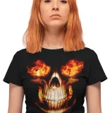 koszulka-damska-chopper-m8-fire-skull-stan-nowy