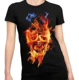 koszulka-damska-chopper-m8-fire-skull-2-stan-nowy