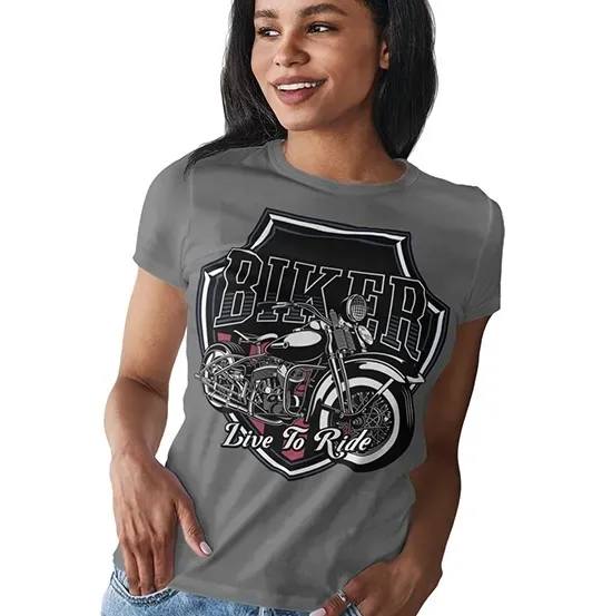 koszulka-damska-chopper-m8-biker-stan-nowy