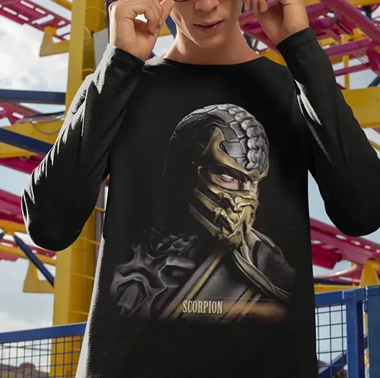 longsleeve-gry-scorpion-stan-nowy