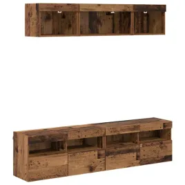 jednostki-tv-na-sciane-z-led-5-szt-stare-drewno-80-x-30-x-40-cm