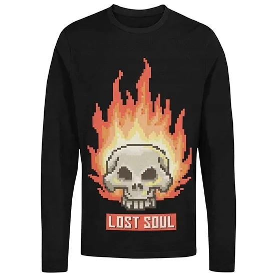 longsleeve-retro-burning-skull
