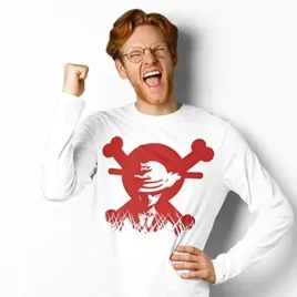 longsleeve-luffy-logo-red
