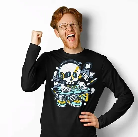 animowane-longsleeve-dj-skull