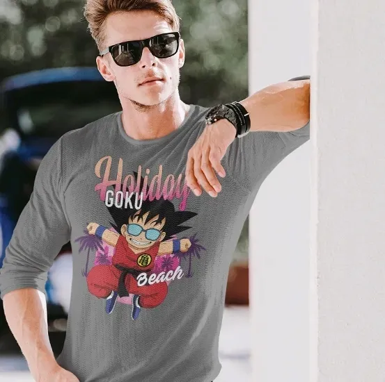 longsleeve-dbz-holiday-goku