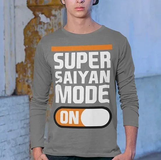 longsleeve-dbz-super-saiyan-mode