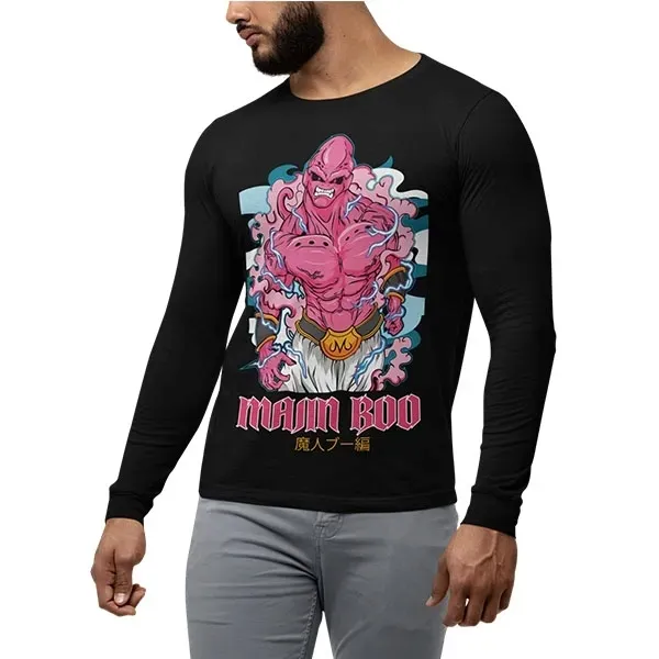 longsleeve-dbz-majin-buu-power