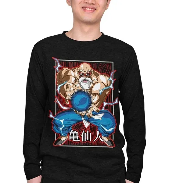 longsleeve-dbz-maestro-roshi
