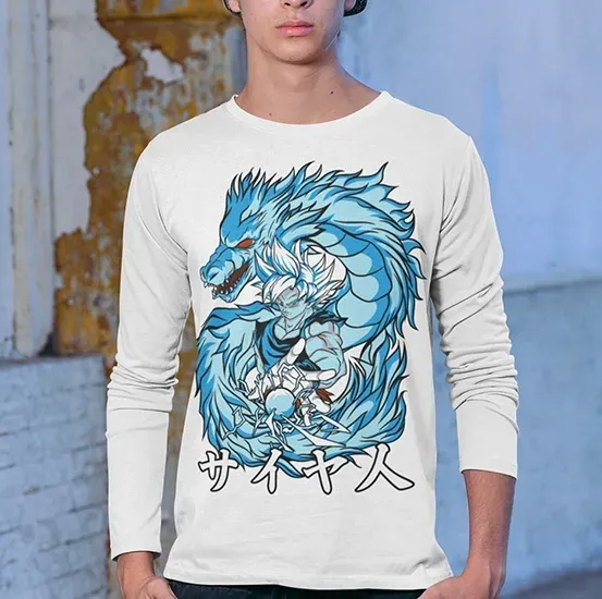 longsleeve-dbz-goku-power-dragon