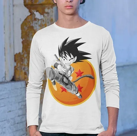 longsleeve-dbz-son-goku