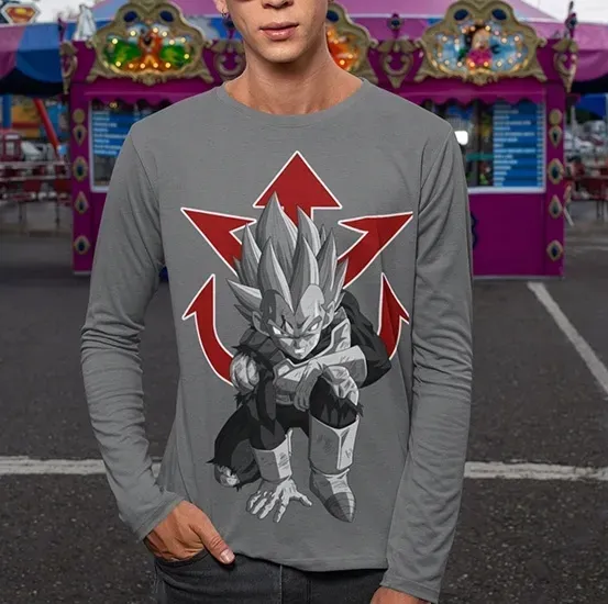 longsleeve-dbz-vegeta-saiyan