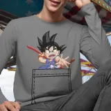 longsleeve-dbz-goku-pocket-stan-nowy