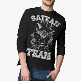 longsleeve-dbz-saiyan-team