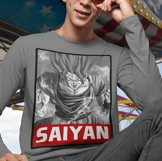 longsleeve-dbz-goku-saiyan-stan-nowy