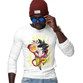 longsleeve-dbz-goku-ssj-4