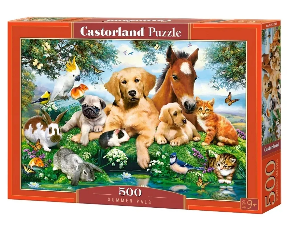 puzzle-500-summer-pals-castorland