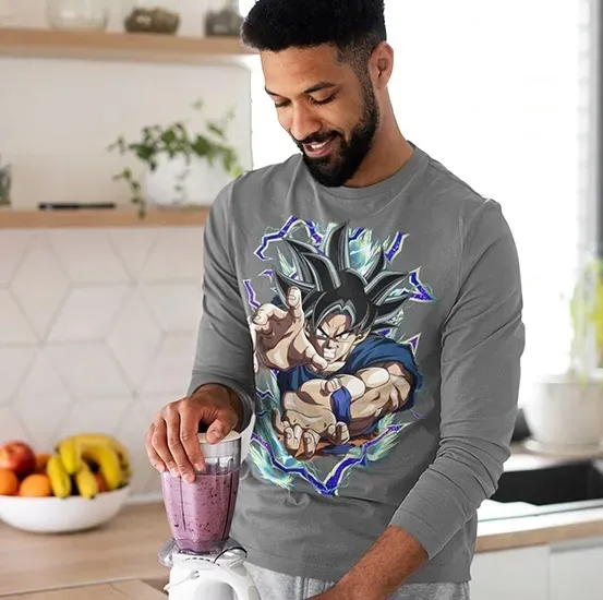 longsleeve-dbz-goku-ultra-stan-nowy