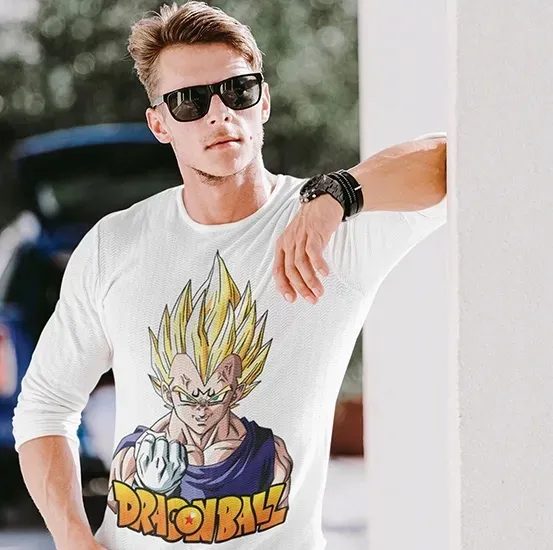 longsleeve-dbz-vegeta
