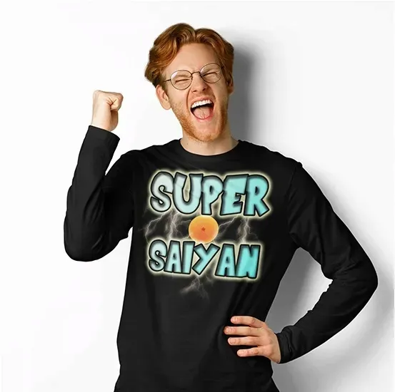 longsleeve-dbz-suaper-saiyan